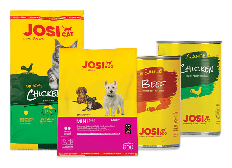 Šunų ir kačių ėdalui JOSICAT, JOSIDOG