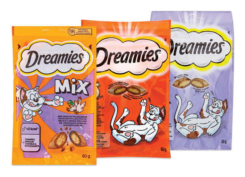 Kačių užkandis DREAMIES