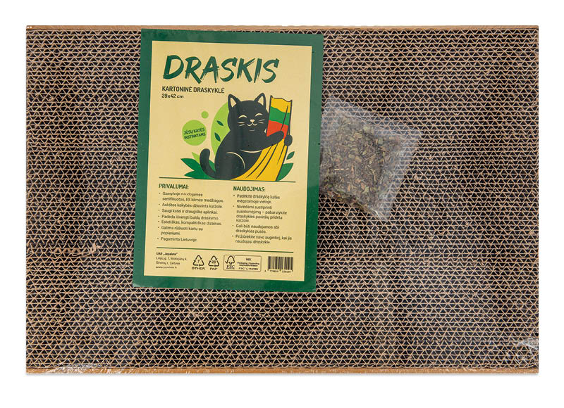 Kartoninė kačių draskyklė