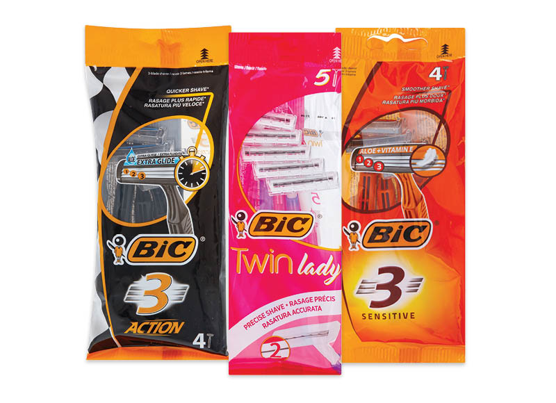 Skutimosi priemonėms BIC