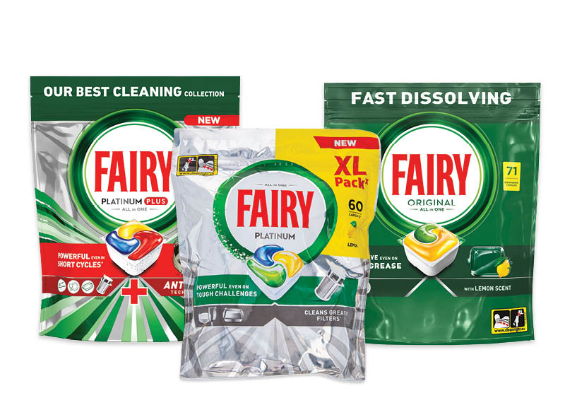 Indaplovių kapsulėms FAIRY