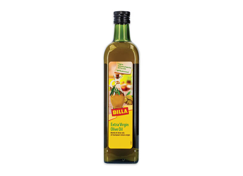 BILLA alyvuogių aliejus EXTRA VIRGIN