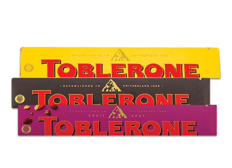 Šokoladas TOBLERONE