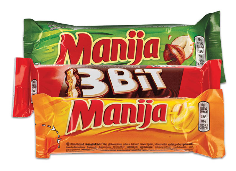 Šokoladinis batonėlis 3BIT ar MANIJA