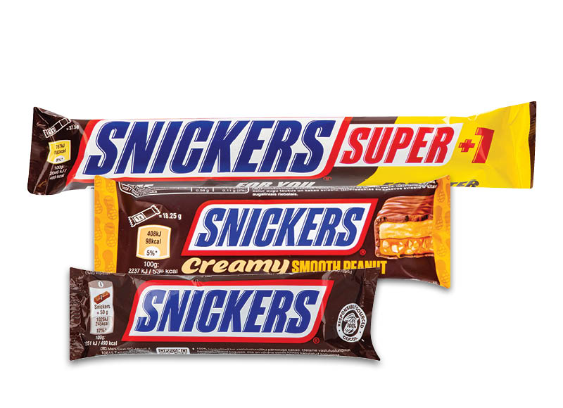 Batonėliams SNICKERS
