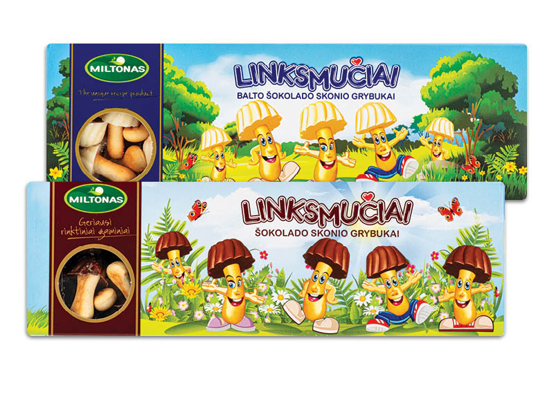 Sausainiai LINKSMUČIAI GRYBUKAI