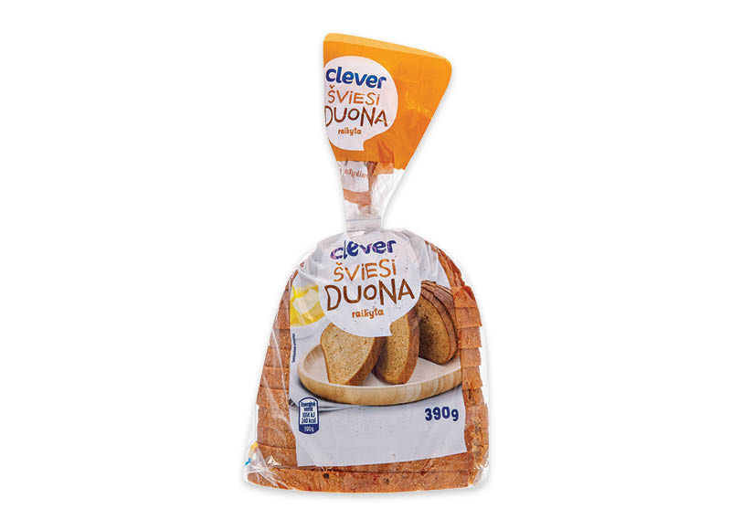 CLEVER raikyta šviesi duona