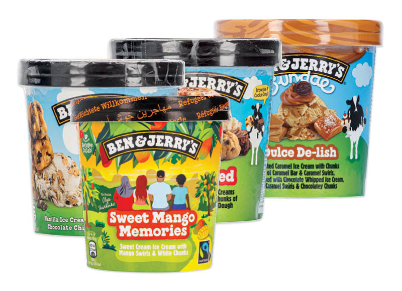 Ledai dėžutėje BEN & JERRY’S