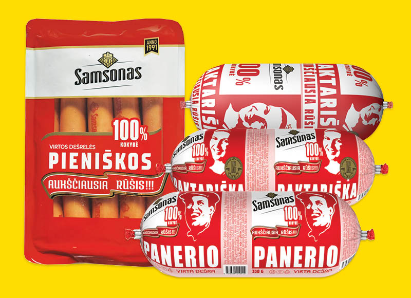Virtoms SAMSONO dešroms ir dešrelėms