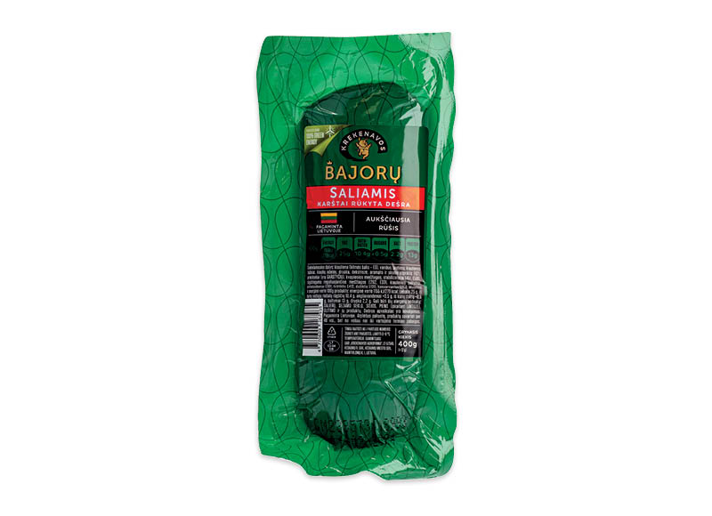 Karštai rūkytas BAJORŲ saliamis