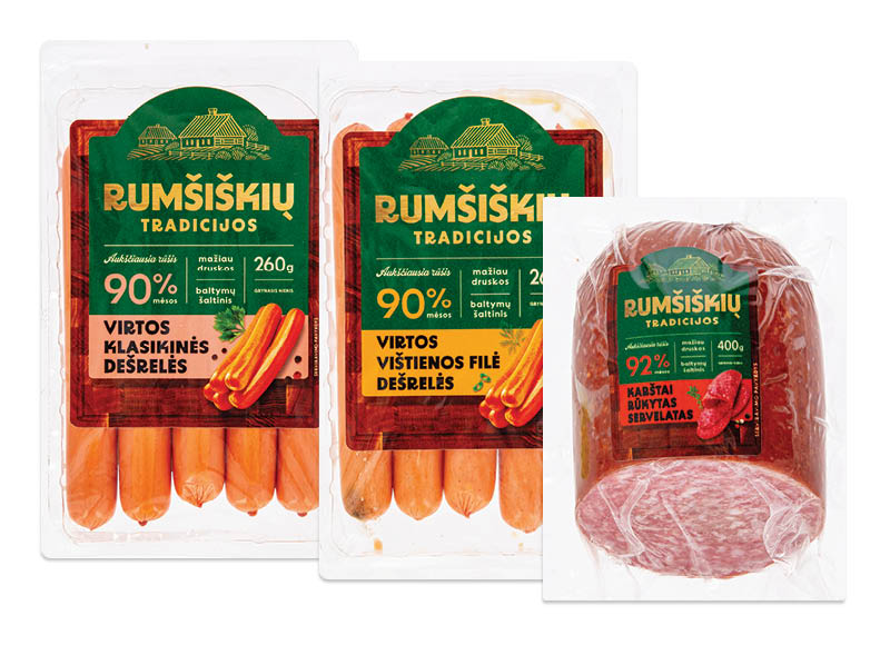 Mėsos gaminiams RUMŠIŠKIŲ TRADICIJOS