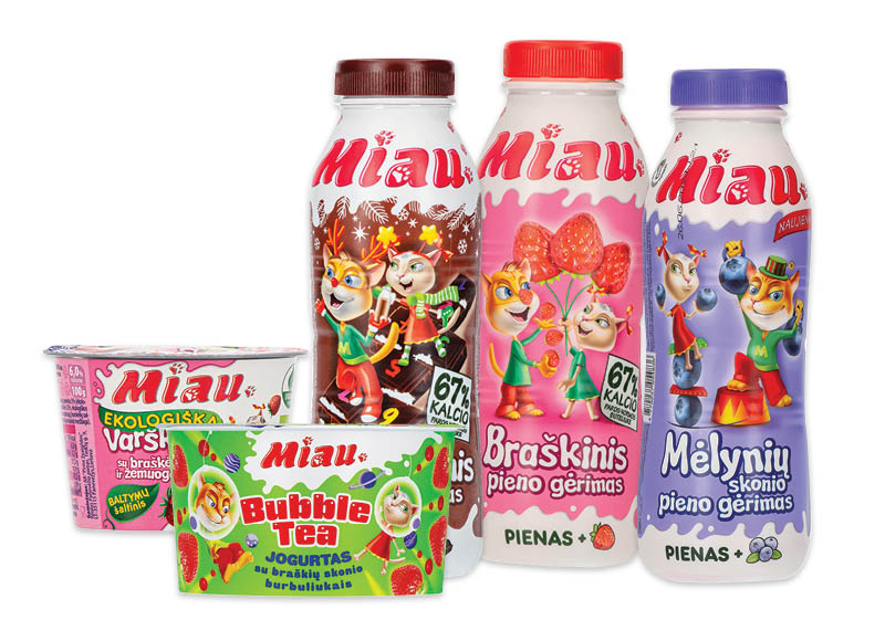 Pieno produktams MIAU