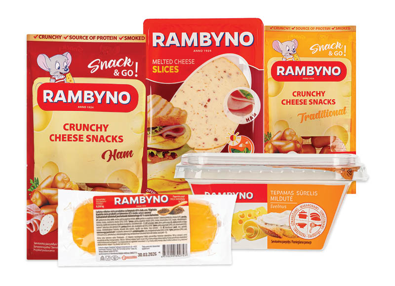 RAMBYNO sūriams