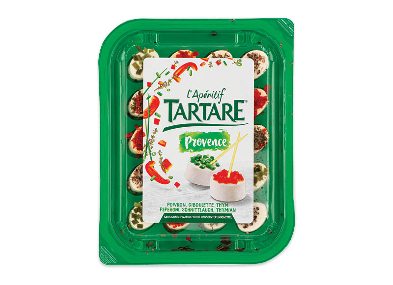 Šviežias sūris TARTARE L’APERITIF PROVENCE