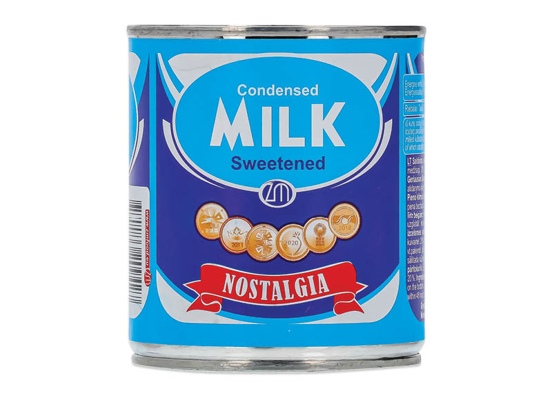 Saldintas sutirštintas pienas NOSTALGIJA