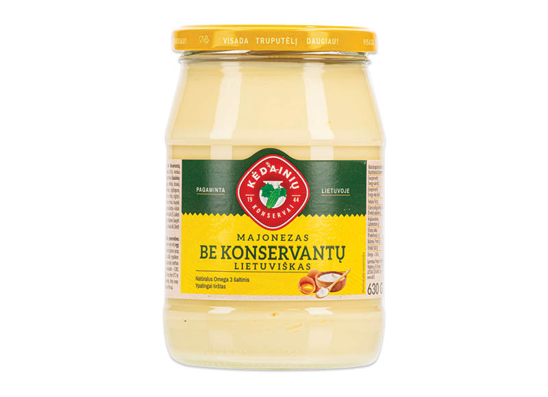 KĖDAINIŲ LIETUVIŠKAS majonezas be konservantų