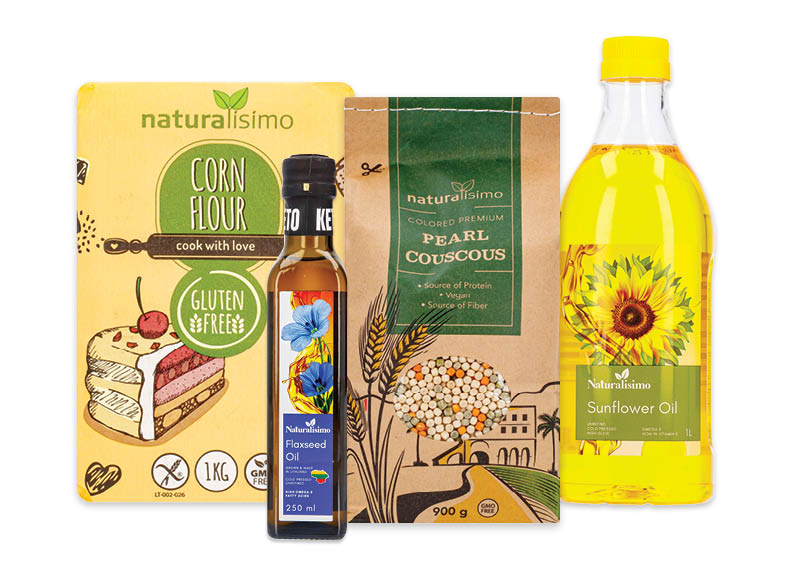 Produkcijai NATURALISIMO