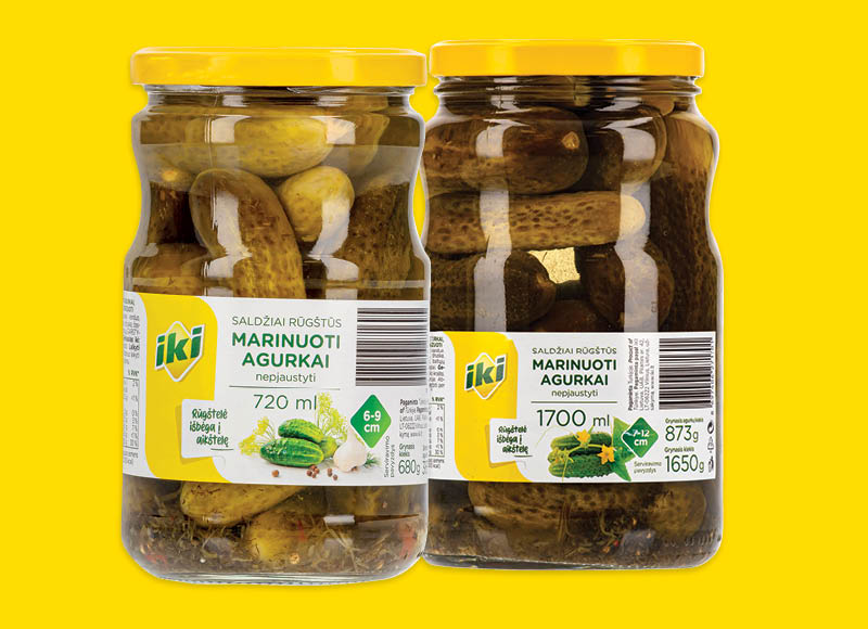 IKI marinuotiems agurkams