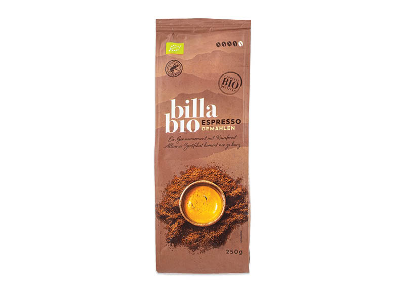 BILLA BIO malta kava ESPRESSO