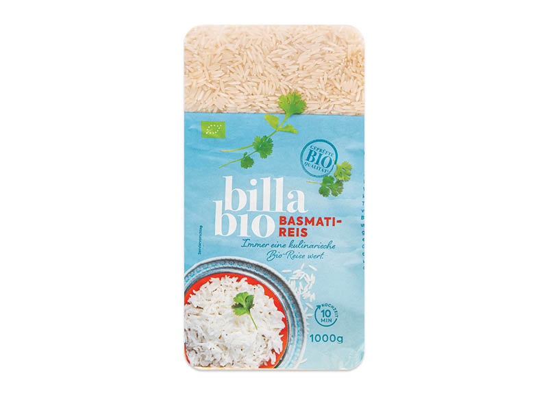 BILLA BIO BASMATI ryžiai