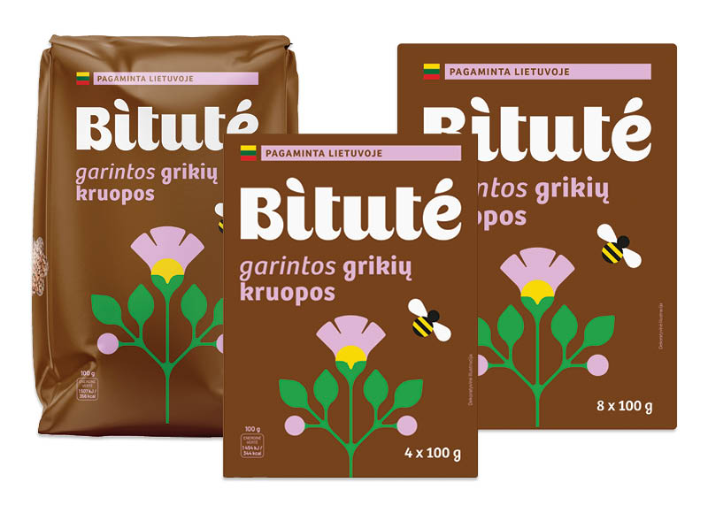 BITUTĖ grikių kruopoms