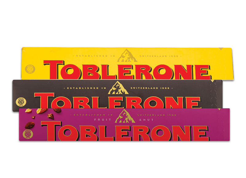 Šokoladas TOBLERONE