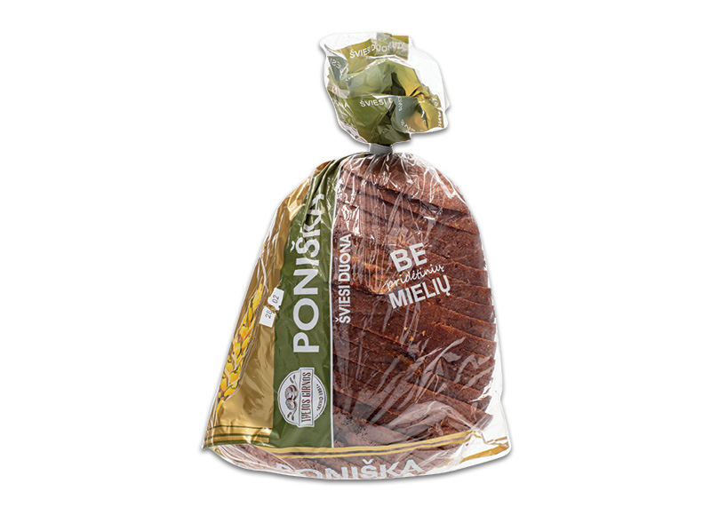 Bemielė šviesi plikyta duona PONIŠKA