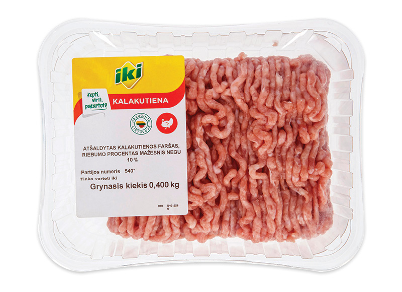 IKI kalakutienos faršas