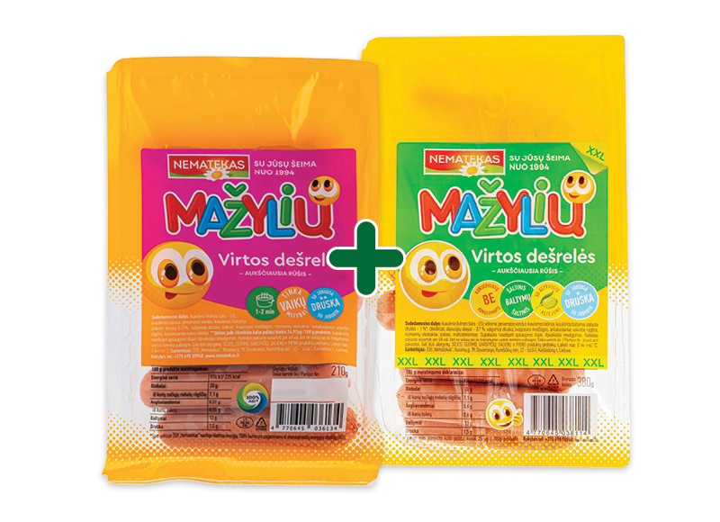 Virtos dešrelės MAŽYLIŲ