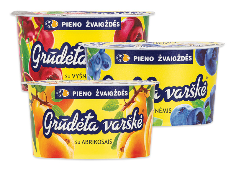 GRŪDĖTA varškė