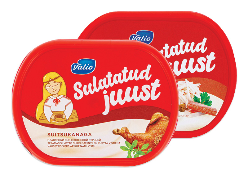 Lydytiems tepamiesiems sūriams VALIO