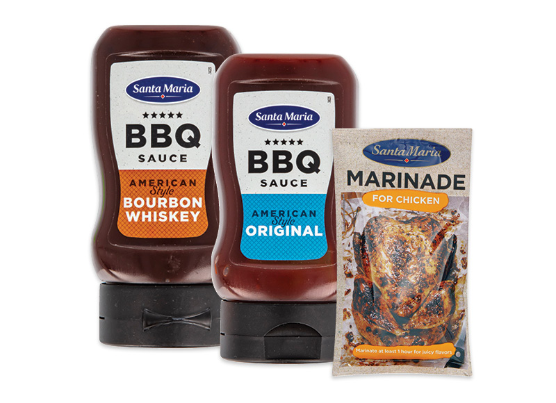 BBQ padažas, marinatas SANTA MARIA