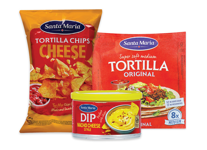 Produkcijai SANTA MARIA TEX MEX
