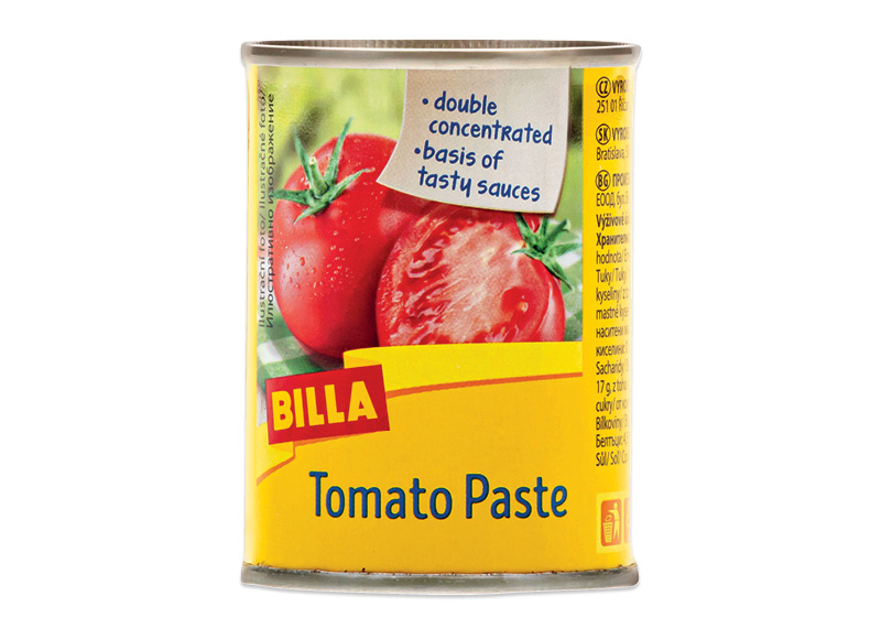BILLA pomidorų pasta