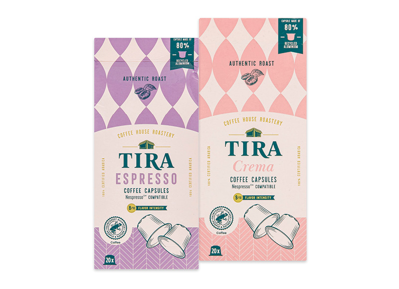 TIRA kavos kapsulės NESPRESSO