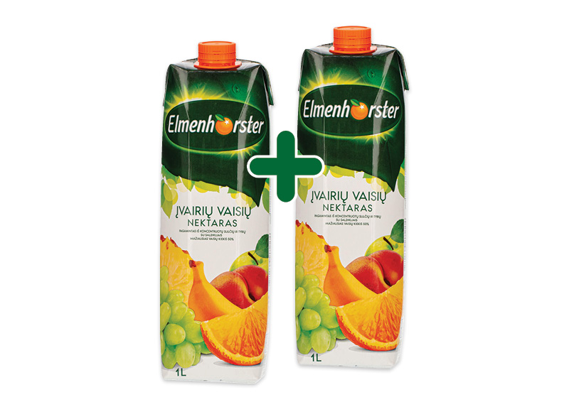 Įvairių vaisių nektaras ELMENHORSTER