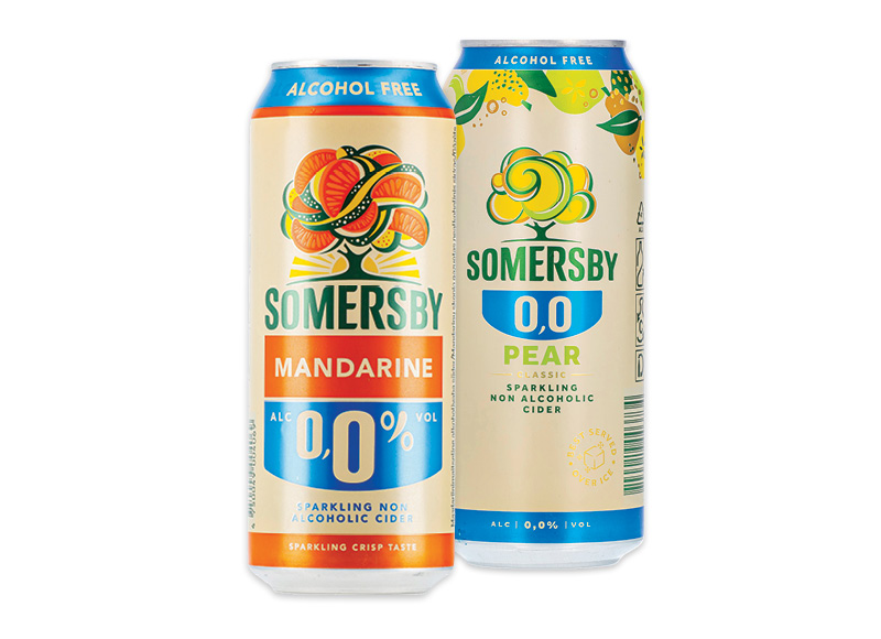 Nealkoholinis sidras SOMERSBY