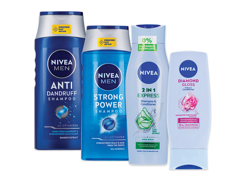 Plaukų šampūnas ir balzamas NIVEA