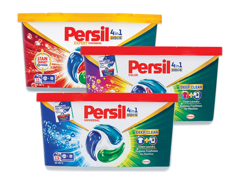 Skalbimo kapsulės PERSIL DISCS