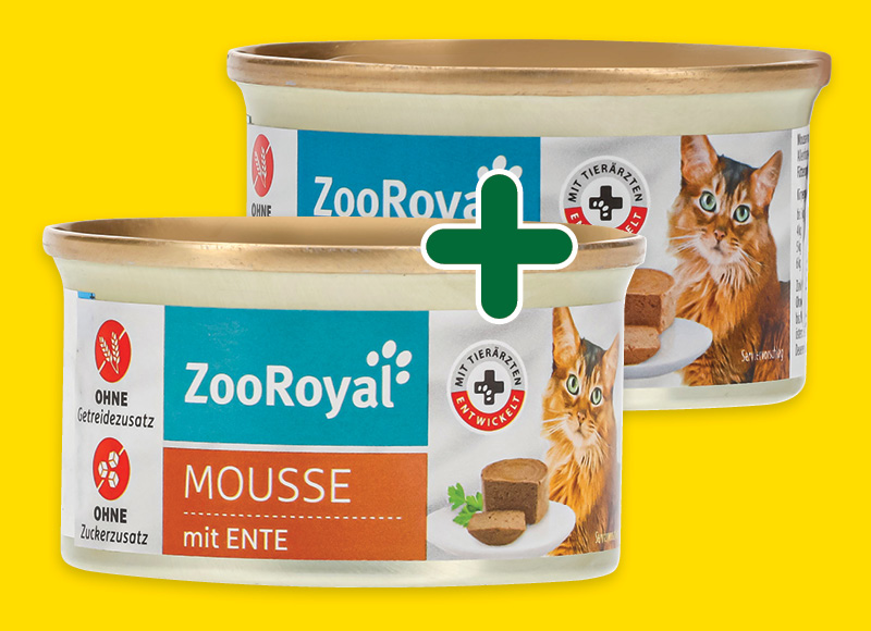 ZOOROYAL kačių ėdalas MOUSSE
