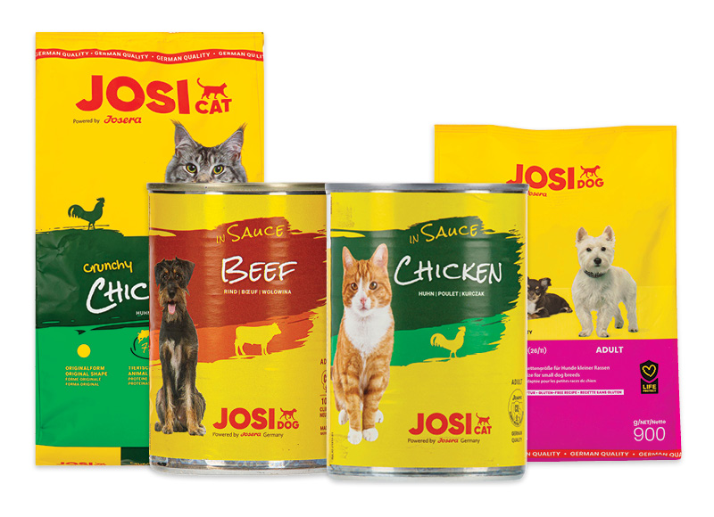 Gyvūnų ėdalui JOSICAT, JOSIDOG