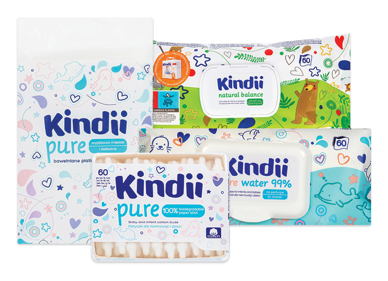 Kūdikių priežiūros priemonėms KINDII