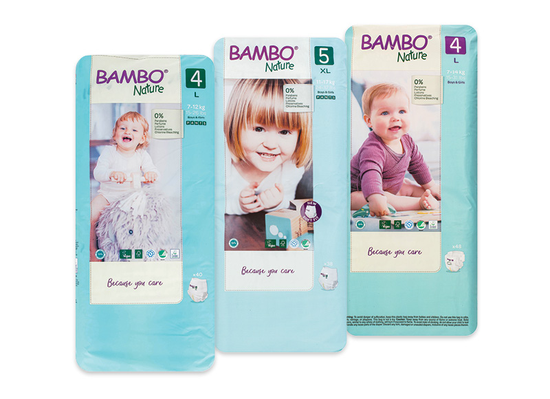 Sauskelnėms BAMBO NATURE