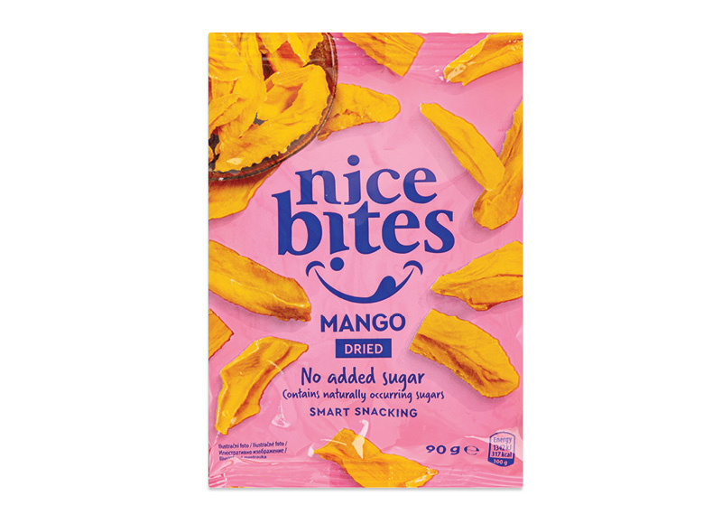 NICE BITES džiovinti mangai