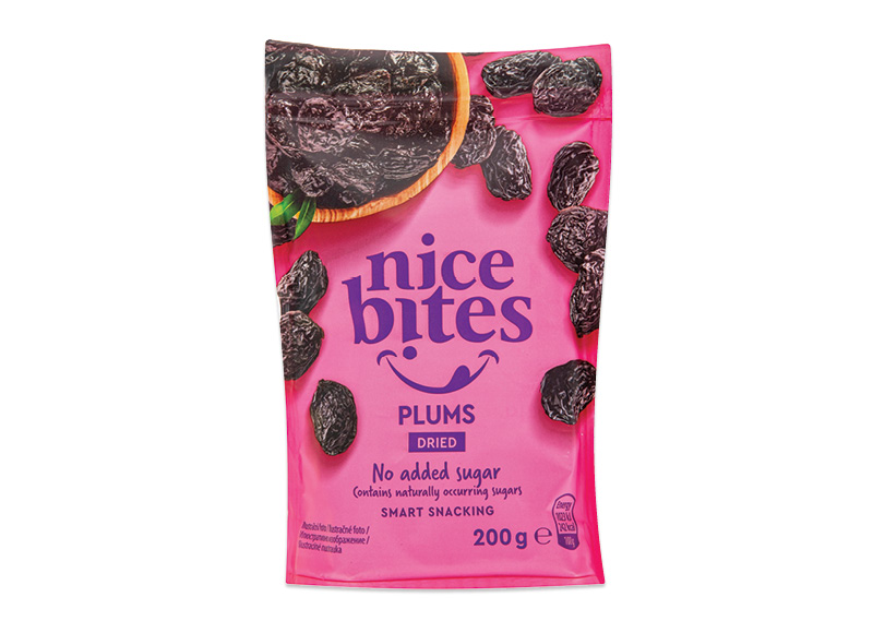NICE BITES džiovintos slyvos