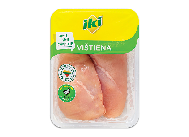 IKI šviežia viščiukų broilerių filė