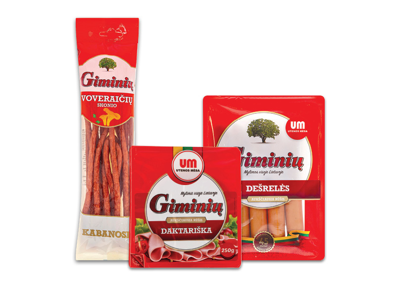 Mėsos gaminiams GIMINIŲ