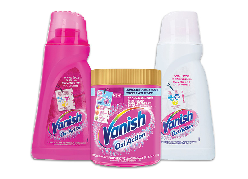 Dėmių valikliams VANISH