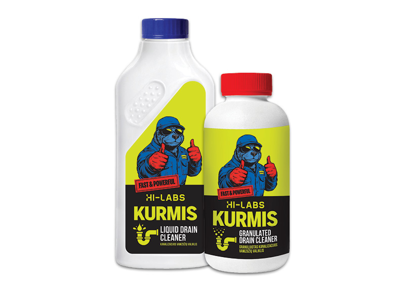 Vamzdžių valikliams KURMIS