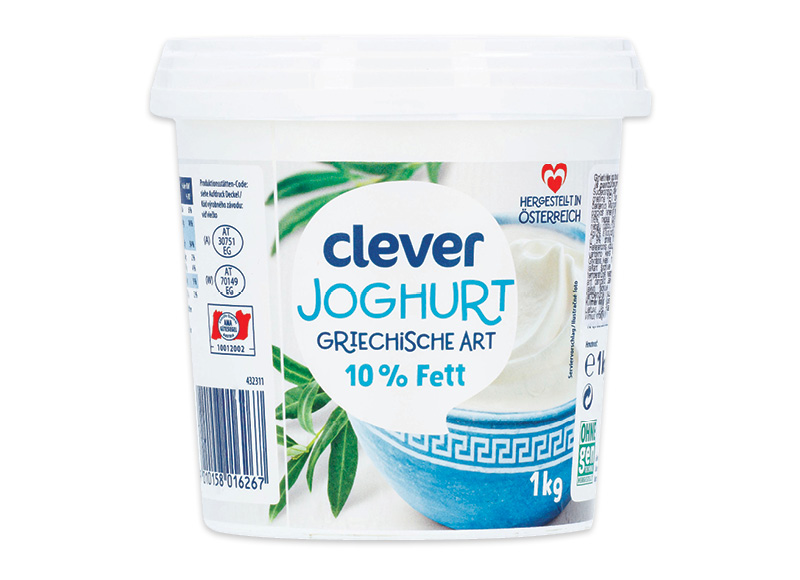 CLEVER GRAIKIŠKAS jogurtas